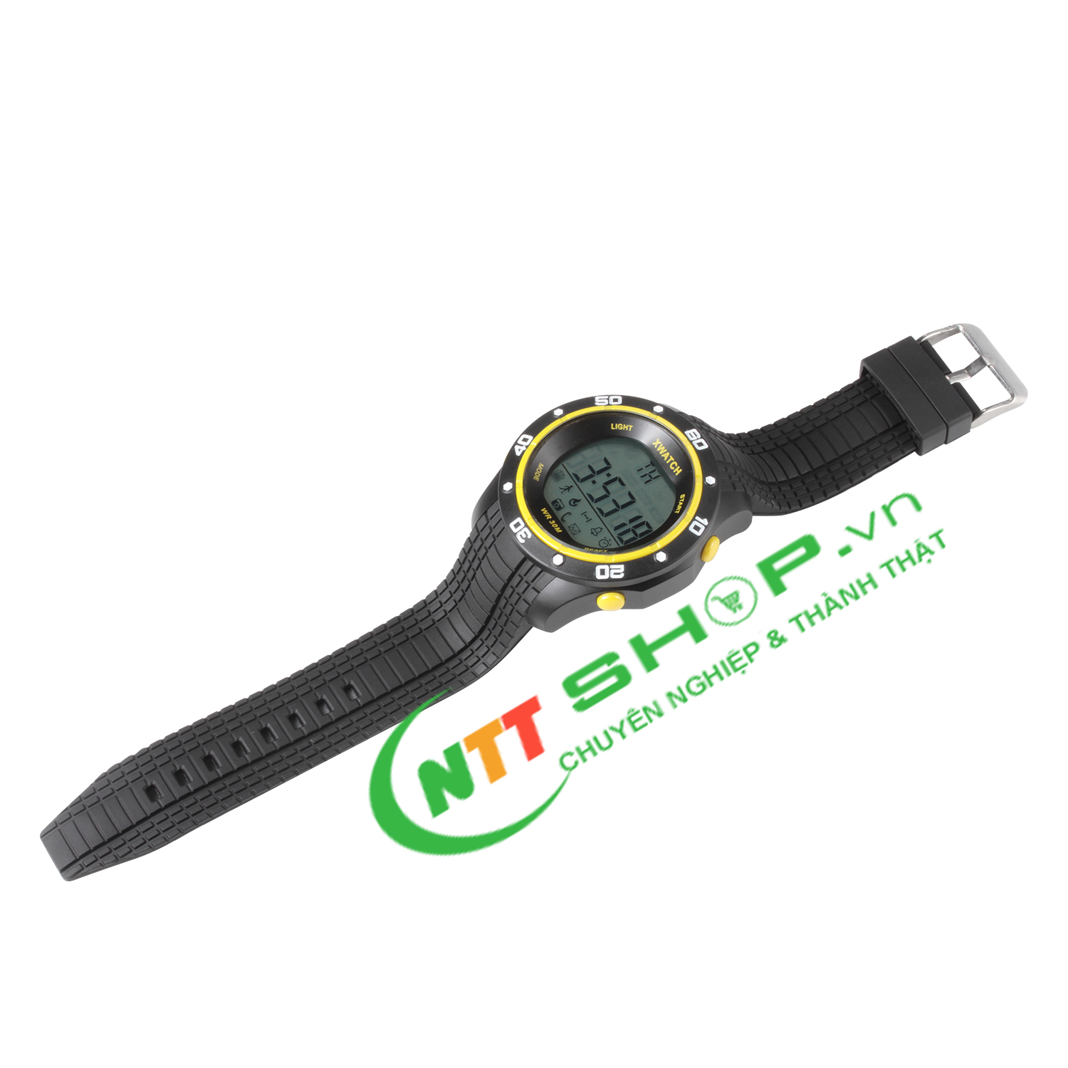 Đồng hồ thông minh chống nước XWATCH Black-Yellow (Ảnh 6)