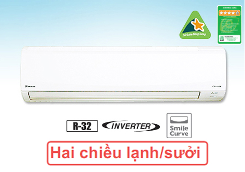 Điều hòa 2 chiều Daikin inverter 9000Btu