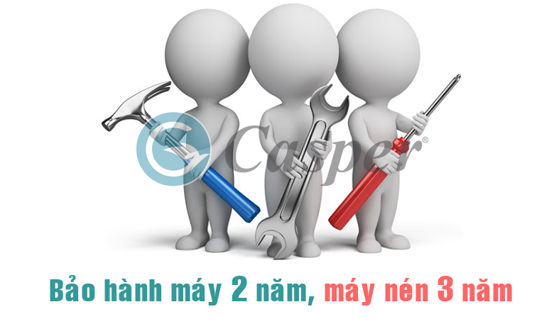 Chế độ bảo hành điều hòa âm trần Casper