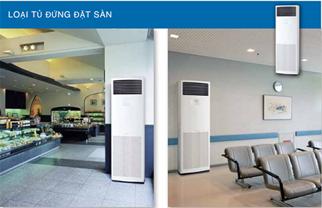 Điều hòa tủ đứng đặt sàn FVRN140BXV1V phù hợp cho nhiều công trình