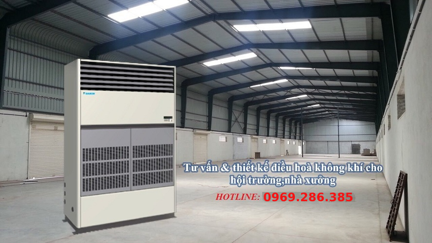 Điều hòa tủ đứng Daikin 1 chiều 100.000BTU FVGR10NV1/RUR10NY1