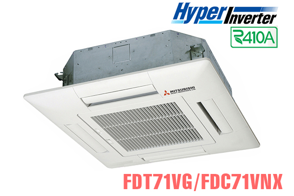 Điều hòa âm trần Mitsubishi Heavy 24.000BTU inverter 2 chiều FDT71VG/FDC71VNX