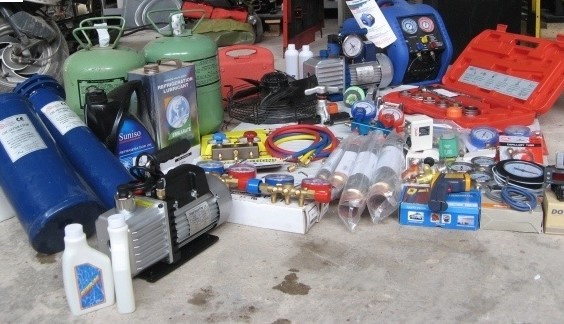 Các loại vật tư cần có khi lắp đặt điều hòa