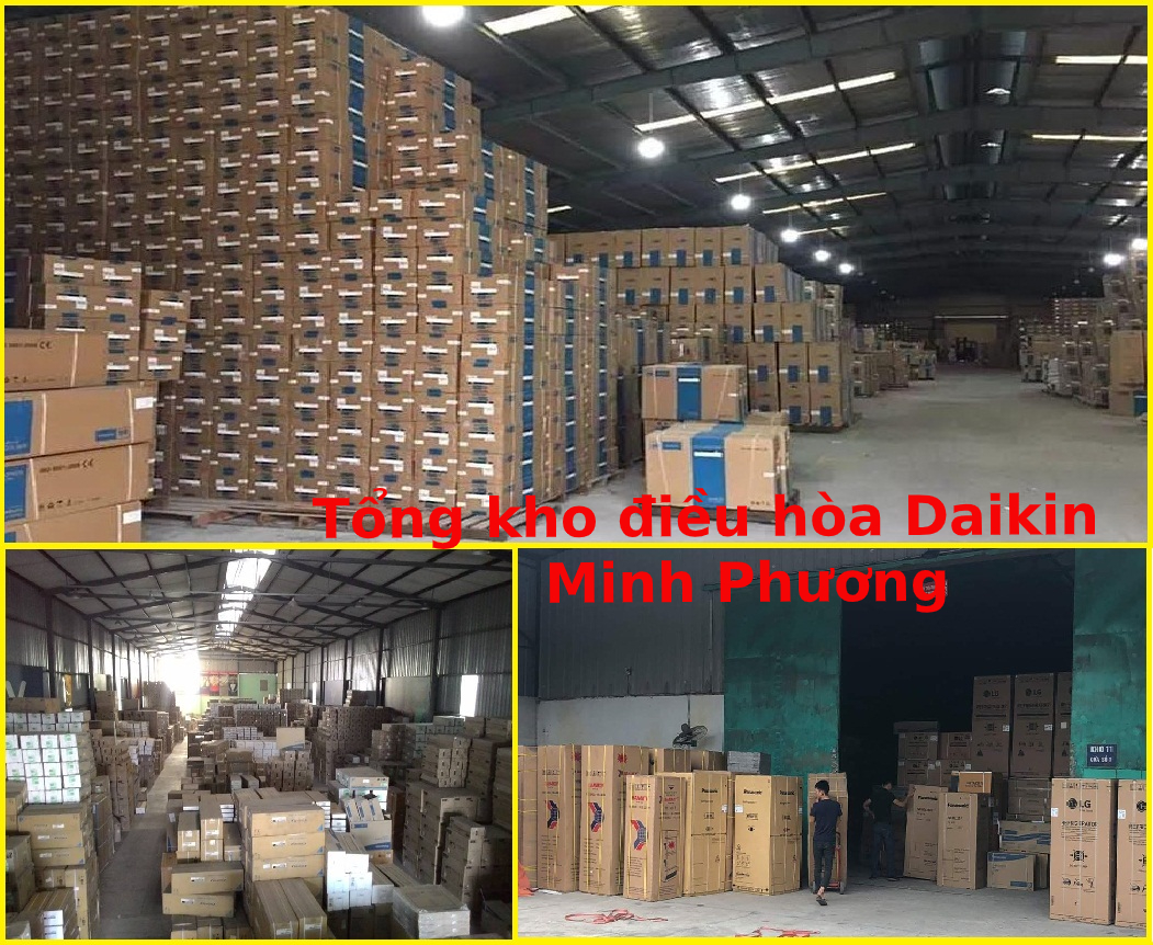 Tổng kho điều hòa tủ đứng daikin Minh Phương