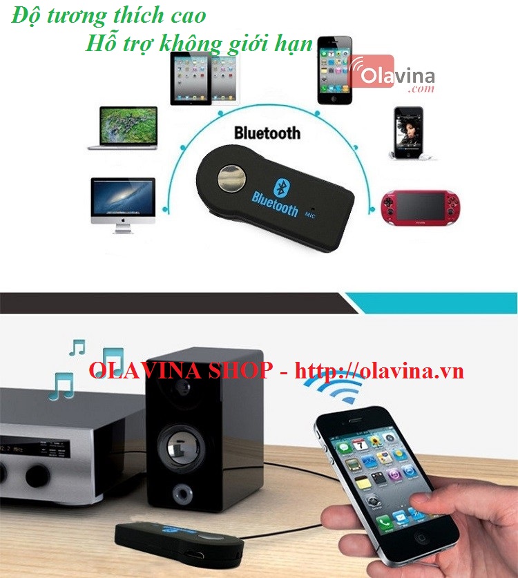 Bluetooth Music Receiver 302 - OLASHOP