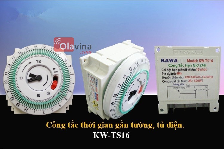 Công tắc hẹn giờ KW TS16