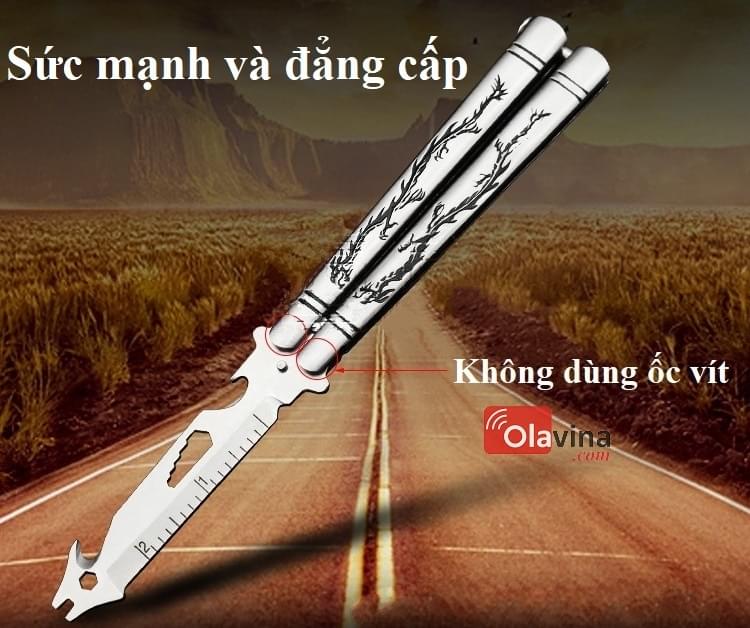 Dao bướm (Balisong) luyện tập đa năng