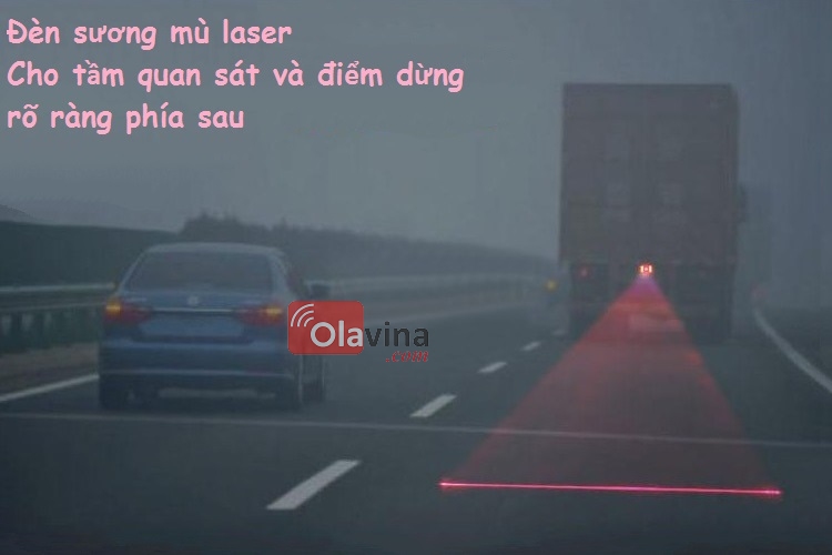 Đèn sương mù, đèn phanh laser ô tô, xe máy