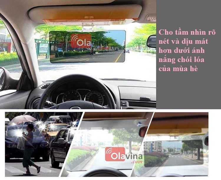 Kính phân cực chống chói ô tô OLASHOP.VN