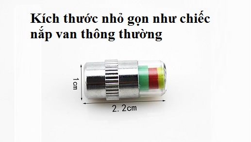 Nắp van cảnh báo áp suất lốp ô tô, xe máy