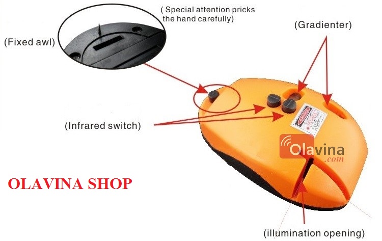 Ni vô Laser đa năng LV09 OLAVINA SHOP