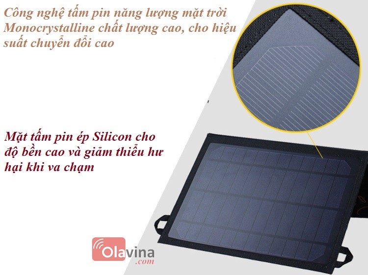 Sạc năng lượng mặt trời 5V - 10W