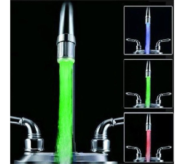Vòi nước phát sáng đổi màu cảm biến nhiệt OLAVINA SHOP