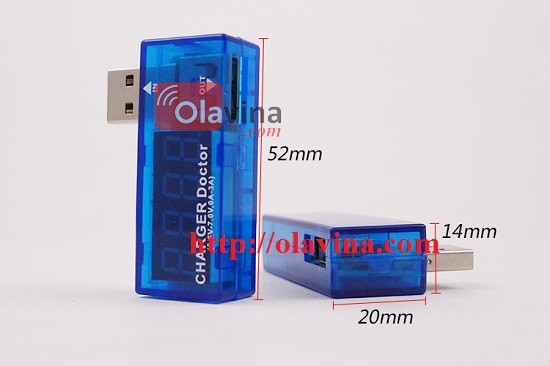 Thiết bị đo điện áp và dòng điện cổng USB