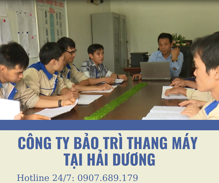 Công ty bảo trì thang máy tại Hải Dương