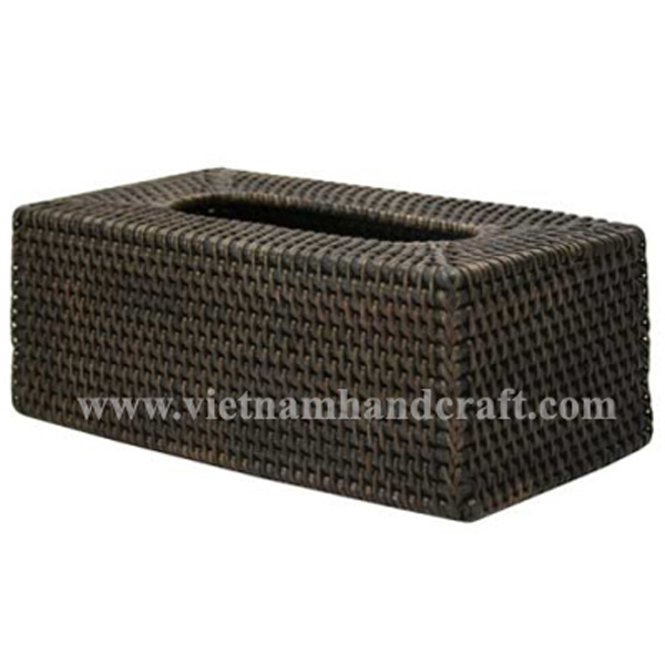 handmade rattan bamboo tissue paper boxes and tissue holders and napkin ring sets products