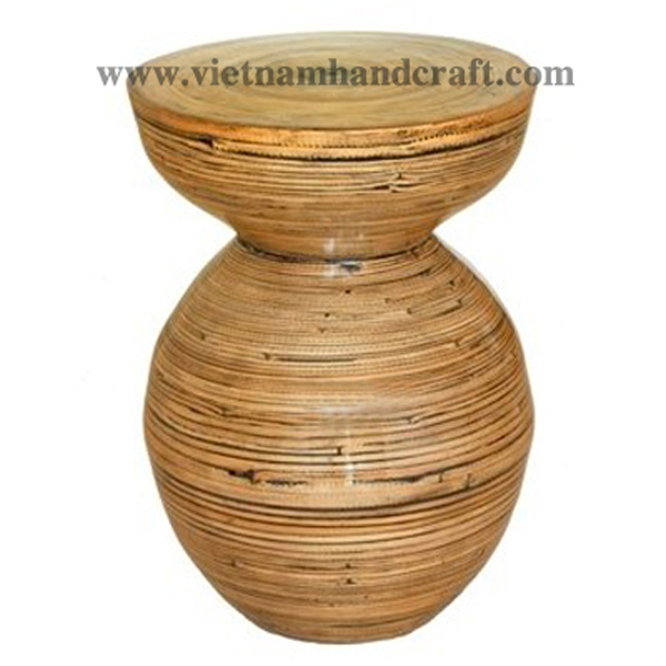 vietnamese coiled bamboo tabletop accessories