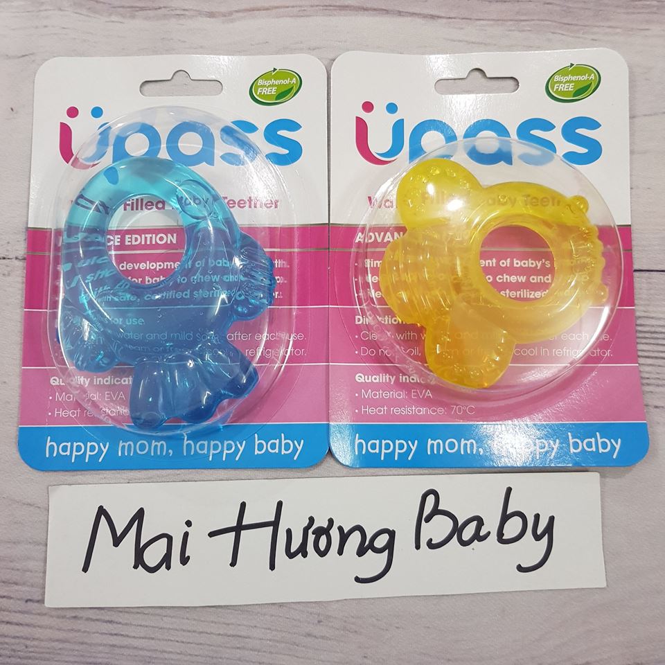 Ngậm nướu Upass hình ong, cá