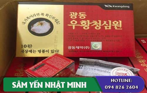 An cung ngưu tổ kén Kwangdong Hàn Quốc 3 tác dụng của An cung ngưu tổ kén Kwangdong