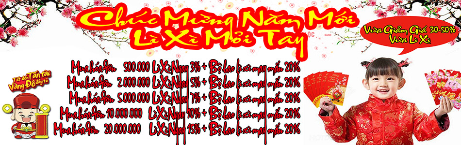 khuyến mãi tết 2016