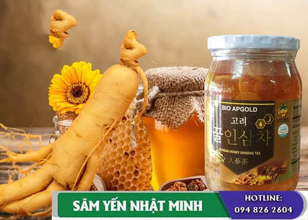 Nhân Sâm ngâm mật ong