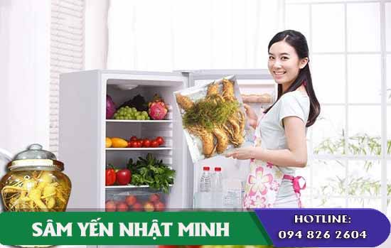 phương pháp bảo quản nhân sâm trong ngăn mát tủ lạnh