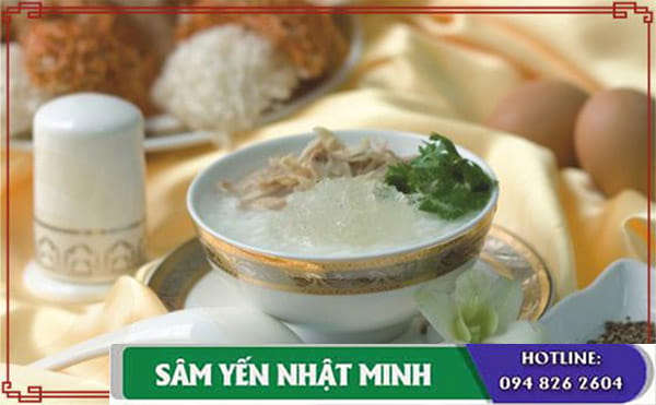 cách nấu chào gà yến sào
