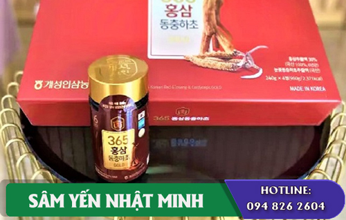 nguồn gốc Cao Hồng Sâm Đông Trùng Hạ Thảo 365