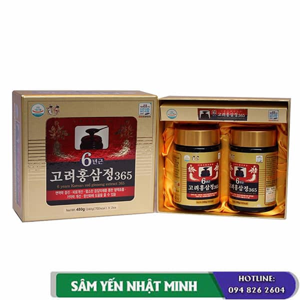 cao hồng sâm 6 năm tuổi