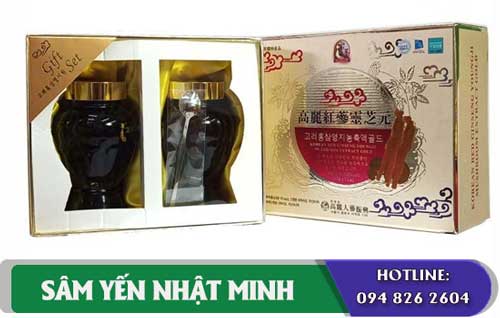 Cao Hồng Sâm Linh Chi 300g x 2 lọ han quoc