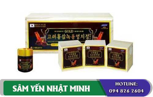 Cao Hồng Sâm Nhung Hươu Linh chi Hàn Quốc