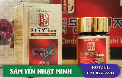 Cao Linh Chi Đông Trùng Pocheon Hàn Quốc tốt cho gan