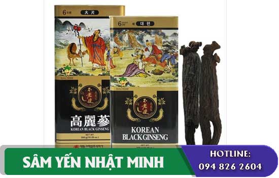 cải thiện sức khỏe với Hắc sâm củ khô Daedong