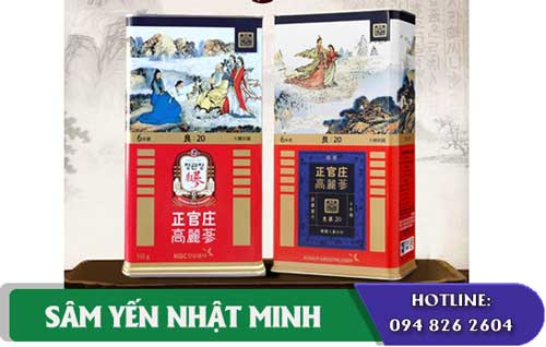 Hồng sâm chính phủ KGC 150g tốt cho sức khỏe