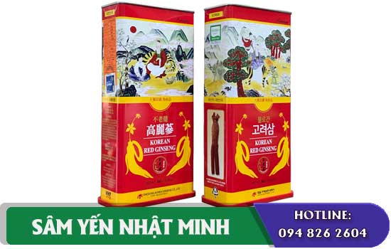 Hồng Sâm Daedong củ khô 300g nâng cao đề kháng