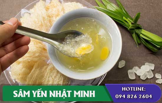cách nấu món yến chưng gừng