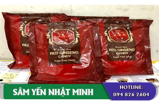 Kẹo hồng sâm không đường Daedong 250g