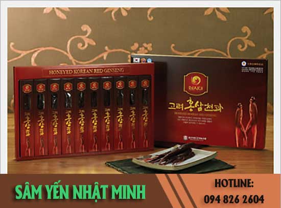 tác dụng của nhân sâm tươi ngâm mật ong