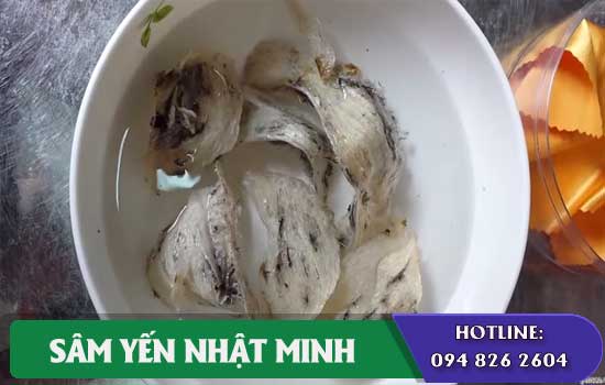 thời gian ngâm chưng yến tươi bao nhiêu phút