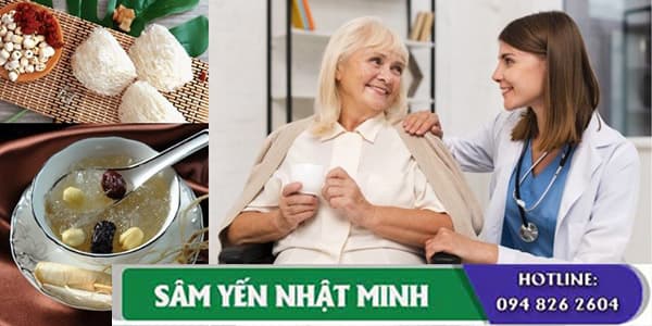 Người già nên dùng yến sào