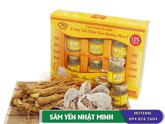 Nhân sâm và yến sào