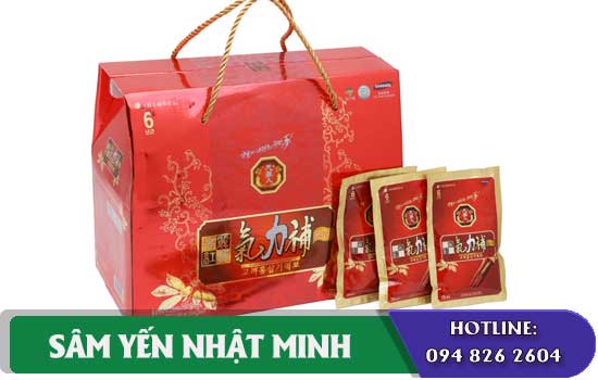 Nước hồng sâm Bio Hàn Quốc 30 gói x 70ml nâng cao sức khỏe