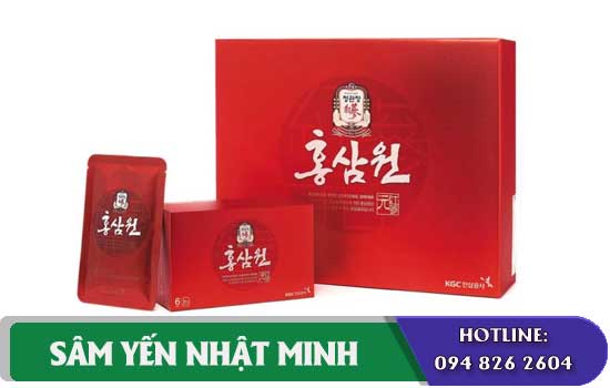 Nước hồng sâm chính phủ hàn quốc KGC 15 gói có tốt không?