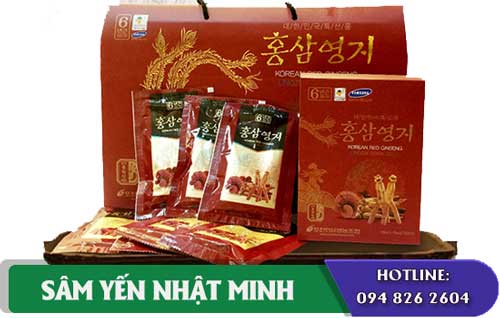 lưu ý khi dùng Nước hồng sâm linh chi 