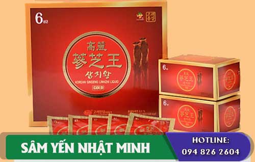 Nước Hồng Sâm Linh Chi hàn quốc nâng cao sức khỏe