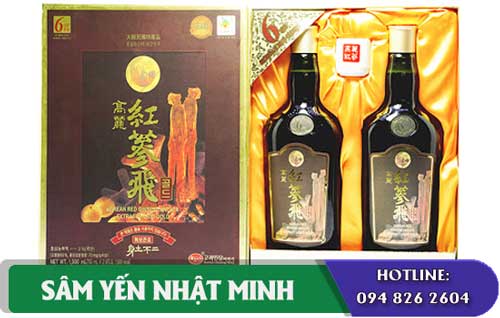 Nước Hồng Sâm Nhung Hươu Linh Chi tốt cho sức khỏe