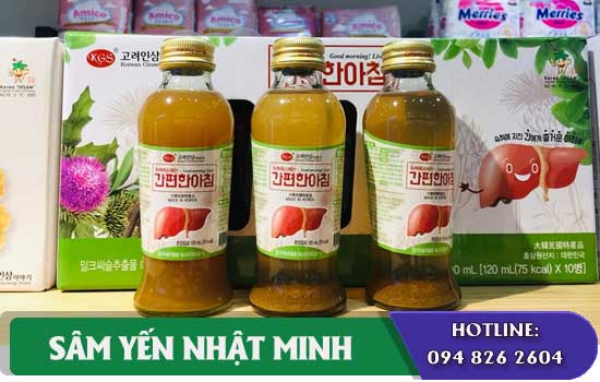 Nước thanh lọc cơ thể KGS Hàn Quốc hồng sâm tốt cho sức khỏe