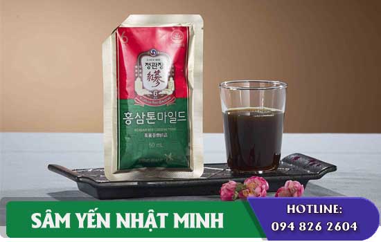 Nước uống Hồng Sâm Tonic Mild KGC ngừa lão hóa