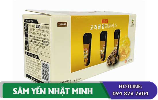 tác dụng Nước Linh Chi Mật Ong KGS Hàn Quốc 