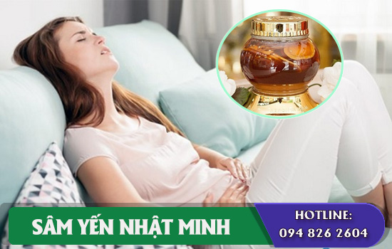 điều hòa kinh nguyệt bằng nhân sâm tươi ngâm mật ong